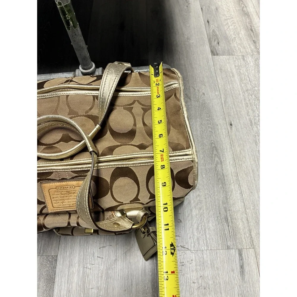 Coach Signature Dog Carrier Pet Carrier Bag Jacquard Monogram H0668-60094